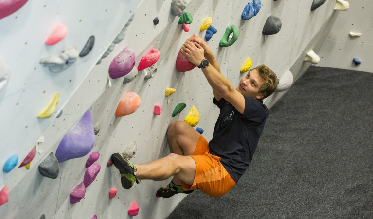 LU Gym Bouldering Wall Photoshoot June 2021 22